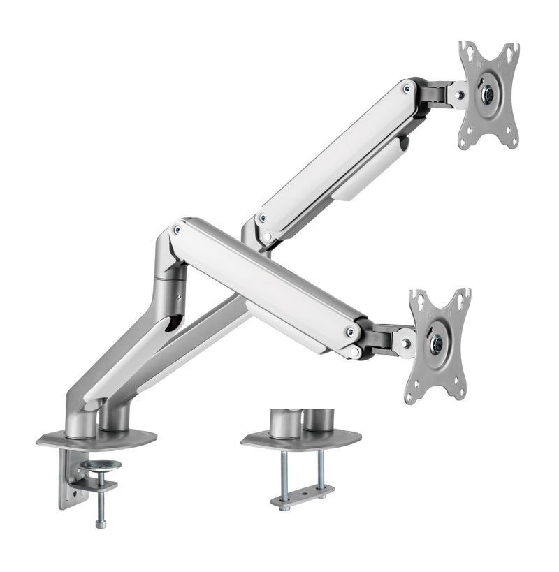 Bracom Dual Monitor Economical Spring-Assisted Monitor Arm