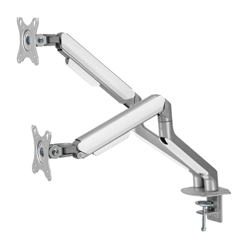 Bracom Dual Monitor Economical Spring-Assisted Monitor Arm