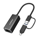 mbeat USB to Ethernet Adapter/converter