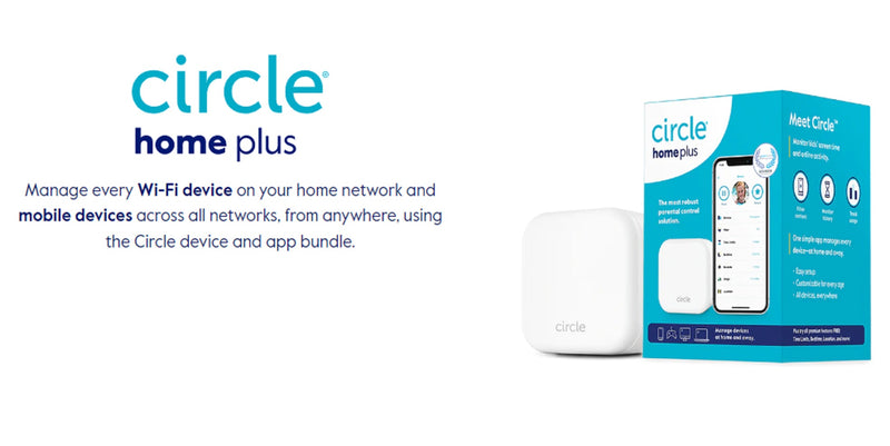 Circle Home Plus Parental Website Monitoring Control and Security - Gen 2