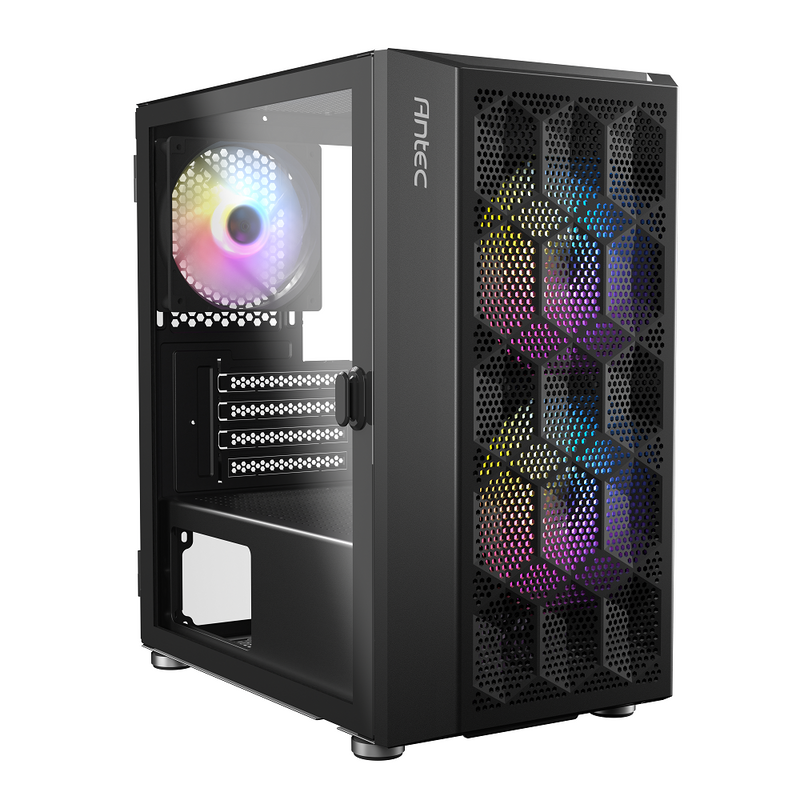 Antec NX200M RGB (includes 3 x fans) Micro-ATX Mini Tower Case