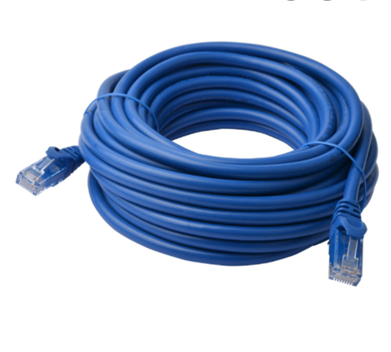Cat 6a UTP Ethernet Cable, Snagless - Blue 15M