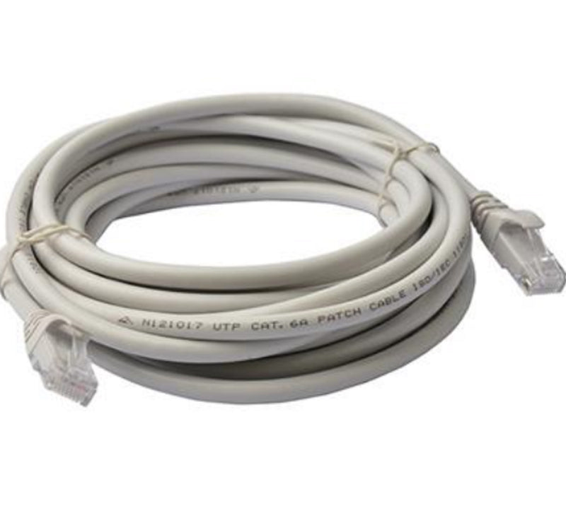 Cat 6a UTP Ethernet Cable, Snagless - 5m Grey