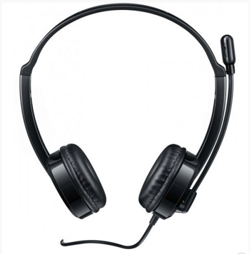 Rapoo H120 USB stereo headset black