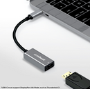 mbeat Tough Link USB-C to DisplayPort Adapter - Space Grey