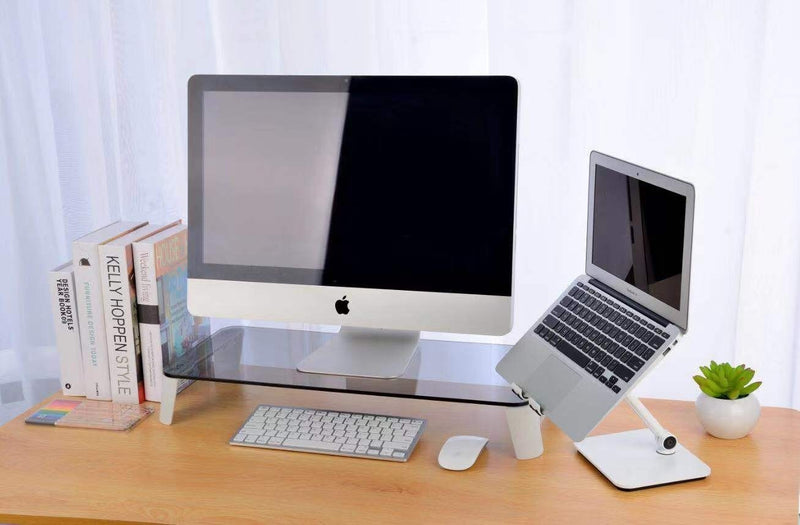 3-in-1 , iPad, tablet & laptop stand - white
