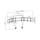 Bracom Triple Monitor mount
