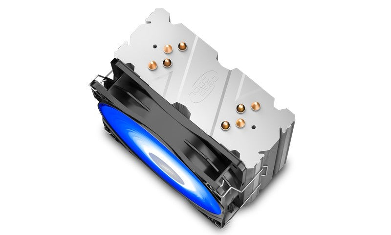 Deepcool Gammaxx 400 V2 Blue CPU Cooler (2011/1366/115X/775, FM2/1. AM3/2+), 4 Heatpipes, 120mm PWM Blue LED Fan