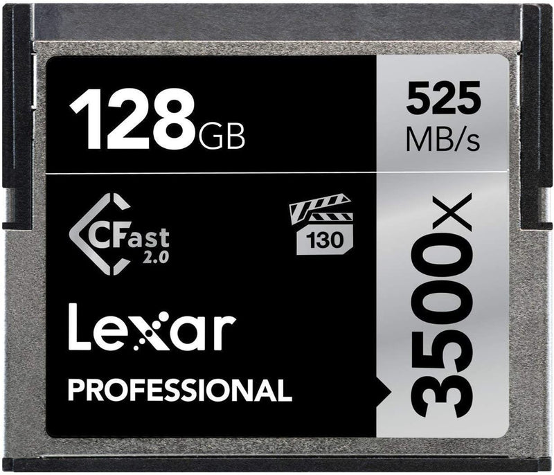 Lexar Professional 3500x 128GB CFast Compact Flash 2.0 Card*