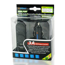 mbeat 3A / 15W Dual Port USB and Dual Cigarette Lighter Car Charger