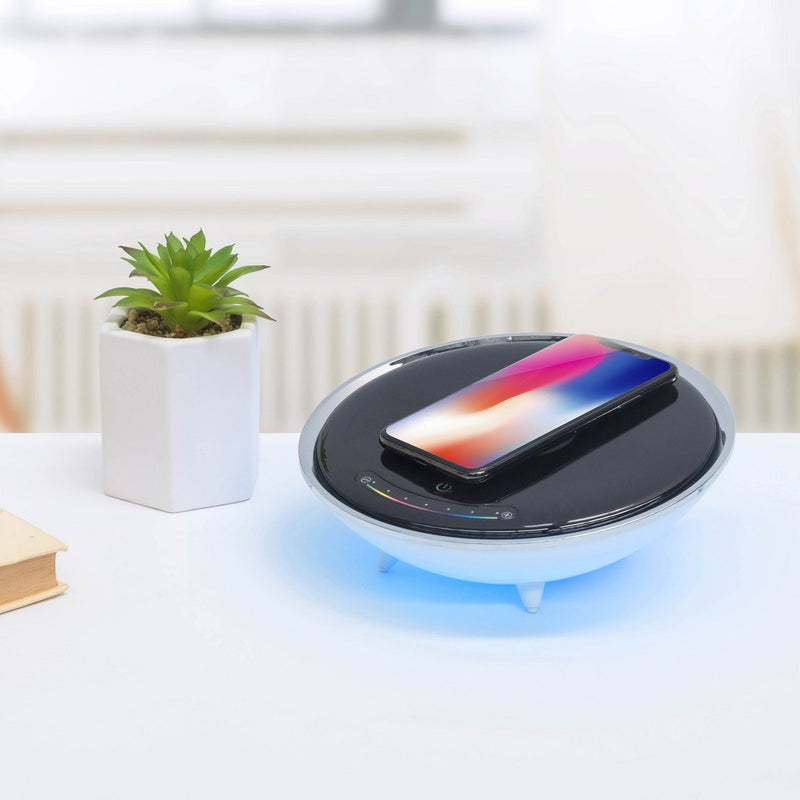 mbeat wireless phone charger with Led Table Lamp