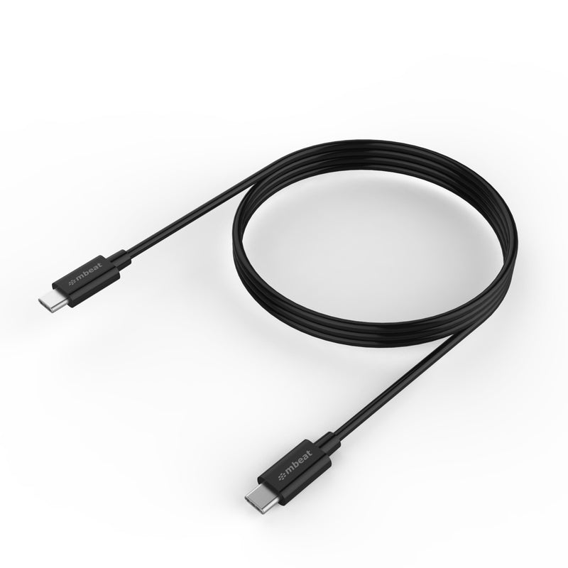 mbeat Prime USB-C to USB-C Charge and Sync Cable-1m