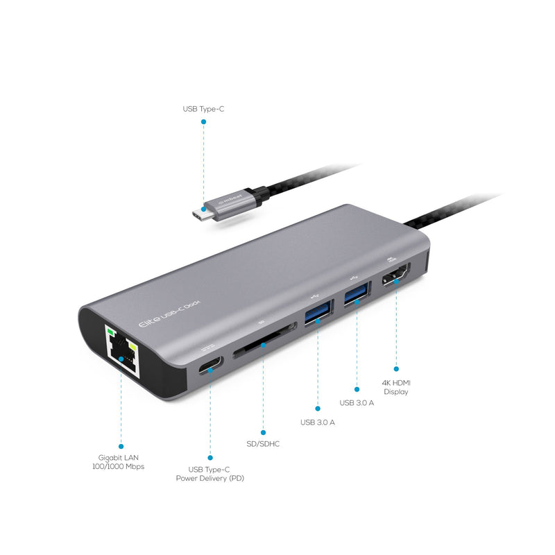 mbeat "Elite" USB Type-C Multifunction Dock