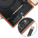 mbeat Retro Turntable Recorder with Bluetooth & USB Direct Recording