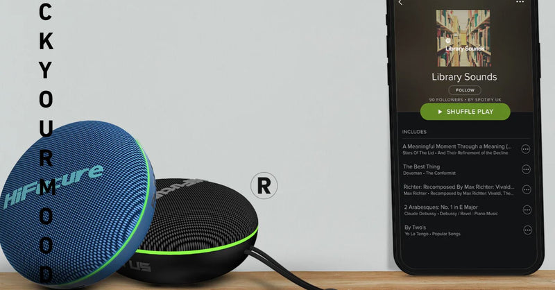 HiFuture Altus Outdoor Bluetooth Speaker 10W, 8 hours Playtime, Black