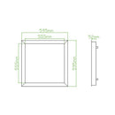 NationStar LED Panel Light 240V 36W 3000Lm 600 X 600 mm Cool White SAA 72W Fluorescent Replacement