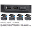 Deepcool Multi Core X6 Notebook Cooler With 2x140mm, 2x100mm Fans, Step Switch & 2 USB Ports