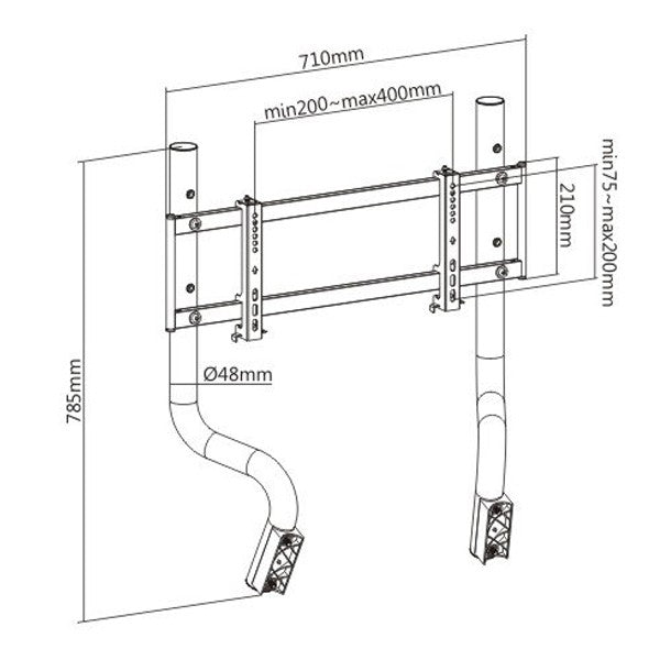 Bracom Single Monitor mount