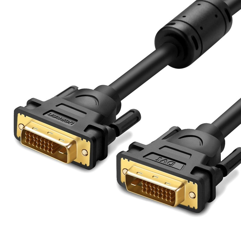UGREEN DVI(24+1) male to male cable gold-plated 3M  - CLEARANCE