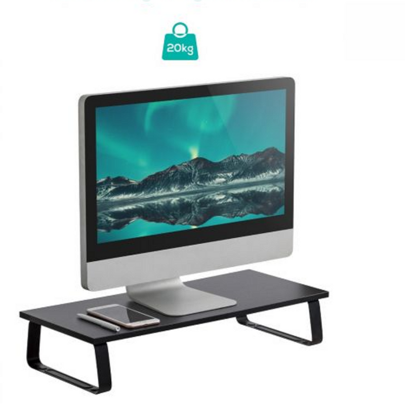 mbeat ACTIVIVA ErgoLife Black Monitor Stand Riser